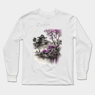 The Beauty of Feudal Japan Long Sleeve T-Shirt